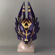 Spiel Genshin Impact Figur Cyno Xiao Kujou Sara Cosplay Helm Maske Kappe Requisiten Erwachsenen Männer Karneval Party Maske Zubehör Spielzeug