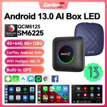 2025 CarlinKit CarPlay AI Box Android 13 SM6225 6125 8-rdzeniowy Android Auto Bezprzewodowy adapter