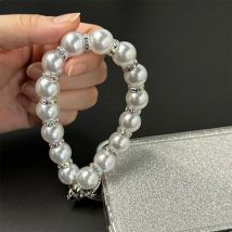 Perle Telefon Lanyard Schlüsselanhänger Kette Beliebte Auto Handgelenk Lanyard Mädchen Anhänger Und Tasche Zubehör