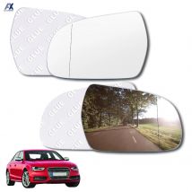 Für Audi A3 A4 A5 S3 S4 S5 Quattro 2011-2017 Links Rechts Seite Flügel Spiegel Glas Stick auf Kleber Ersatz Konvex Weitwinkel