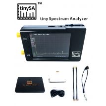 Versione originale Hugen TinySA Display da 2,8 pollici Analizzatore di spettro minuscolo portatile da 100 kHz a 960 MHz con protezione ESD