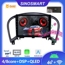 SINOSMART Android GPS für Nissan Juke F15 (2010–2019) mit OEM 7" High-Version-Bildschirm |