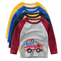 Kinder Jungen Kleidung Jungen T-Shirt Kinder Kleidung Cartoon Tops Langarm Baby Kleidung Herbst Baumwolle T-Shirt