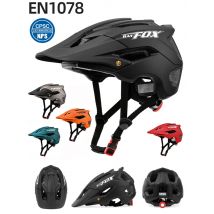 BATFOX Cycling Helmet Women Men Bicycle Helmet MTB Bike Mountain Road Cycling Safety Outdoor Sports Lightweight Big Visor Helmet
