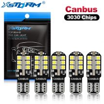 XSTORM W5W LED T10 Led Canbus 168 194 Lampadina a LED 24SMD Indicatore laterale per auto Lampada targa Bianco Blu Giallo Rosso 12V 6000K