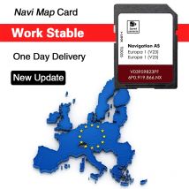 Navi Navigation 2026 für Seat Leon AS V23 SD Kartenkarten MIB2 Europa Schnelle Lieferung mit Anti-Nebel-Rückspiegelaufklebern