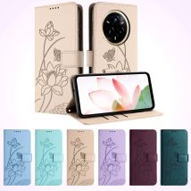 Blume Leder Telefon Brieftasche Fall Buch Stehen Für Realme 15 14 13 12 Pro Plus P3 5G c75 C71 C67 C65 C63 C61 C55 C53 C51 Flip-Cover