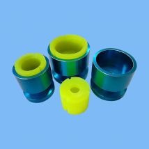 1 Set Glow Engine Starter tappo in gomma con cono di avviamento in metallo/testa in alluminio per accessori modello di parti di aeroplani RC