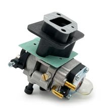 Accessori per decespugliatore Carburatore con vite e tubo di aspirazione con guarnizione per motore tagliaerba 40-5 44-5