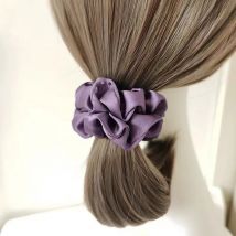 100 % reine Maulbeerseide, große Haargummis, Gummibänder, Haargummis, Gummizile, Pferdeschwanzhalter für Frauen und Mädchen, Haar-Accessoires