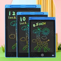 Tablero de dibujo de 8,5 "/10"/12 ", tableta de escritura LCD para niños, juguetes educativos Montessori, pizarra mágica para estudiantes, regalo de cumpleaños y Navidad