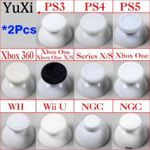 2Pcs 3D Analog Thumbstick Kappe Für Xbox One Serie X S 360 Joystick Grip Cap Taste Abdeckung Für PS5 PS4 PS3 Controller Ersatz