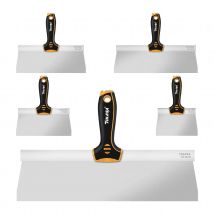 istische Edelstahl-Kleebemesser, 5 Stück, mit 0,5 mm Dicke, flexiblen Klingen, Trockenbau-Messer, Werkzeuge zum Ausarbeiten von Löchern