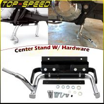 Motorrad Mittelhalterung Verstellbarer Mittelständer Kit für Harley Road King FLHR Electra Road Street Glide FLHT FLTR FLHX 1999–08