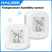 Termometro igrometro interno con sensore di temperatura e umidità Smart WiFi/Zigbee con display LCD Supporto Assistente domestico Zigbee2m