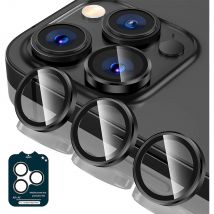 Wüsten-Titan-Kameraobjektivschutz aus gehärtetem Glas für iPhone 16 Pro Max 15 Plus 14 13 Mini 12 11 Schutzzubehör