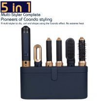 Nowa suszarka do włosów Multi Styler 5 w 1 Lokówka Prostownica do włosów ze szczotką do włosów Suszarka do włosów Multi Styler