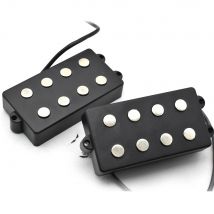Open Bass Guitar Pickup 4 String Double Coil Humbucker Pickup Ceramic Magnet 54MM/57MM for Music Style Bass Guitar Accessories