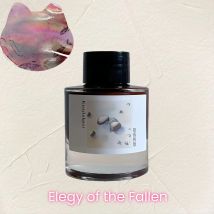 KittyInkpot Ink,Elegy of the Fallen, Cromatografia sfumata Inchiostro per penna da scrittura Sheen 35 ml