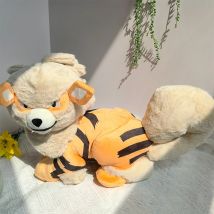 Pluszak Arcanine Pokemon 40x60cm, duża maskotka z kreskówki, pluszowa zabawka Pokémon, poduszka Anime Growlithe, prezent na Boże Narodzenie lub urodziny dla dzieci