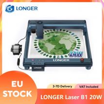 LONGER Laser B1 20W Macchina da taglio per incisore Auto Air-assist Controllo Wifi 450x440mm Tecnologia laser a diodi per incisione ad alta velocità