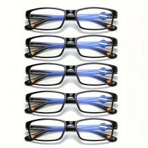 5-teilige TR90-Vollformat-Presbyopiebrille mit automatischer Fokussierung und Anti-Blaulicht, ein ideales Geschenk für ältere Männer und Frauen
