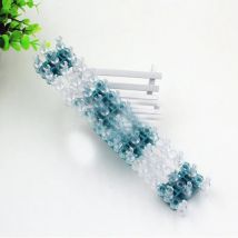 Mode Gummi Webstuhl Band Weaver Kit für DIY längliche Strickmaschine Armbänder Weben Rahmen Bänder Haken Kunst Handwerk, Spielzeug