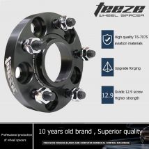TEEZE Schwarzer Radabstandshalter PCD 5x120 für BMW E36 E46 E90 5x4,72 CB 72,6 mm Al7075 Felgenadapter aus Aluminiumlegierung 1 Stück