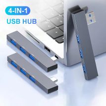 HUB USB C 3.0 tipo C 3.1 adattatore OTG Splitter Multi USB a 4 porte per Xiaomi Lenovo Macbook Pro