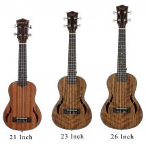 IRIN 21/23/26 Inch Ukulele Mini Guitar Four-String Walnut Ukulele Plucked Instrument Beginner Practice Professional Ukulele