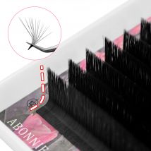 Abonnie M Curl Cashmere Easy Fan Wimpernverlängerung Fox Lashes Mega Volume Wimpern