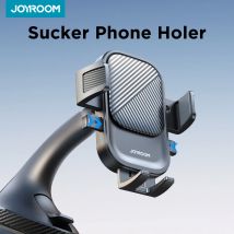 Joyroom Universal-Telefon halterung für Auto starke Absaugung Freisprech-Handy halterungen für Armaturen brett/Windschutz scheibe 360 ° Drehung
