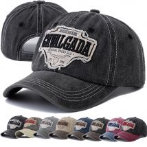 Neue Design Original Bull Kopf Label Druck Baseball Kappe Vintage Block Farbe Kappe Einstellbar Frauen Männer Papa Hüte