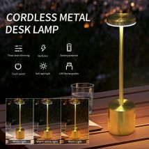 Hohe Pole Hut Licht LED Touch Schreibtisch Lampe 3 ton Wiederaufladbare Nachtlicht Bar Restaurant Zimmer Dekoration Kreative Umwelt Licht
