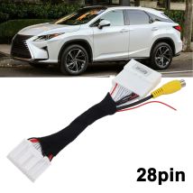 Reversing Camera Connection Cable Camera Power Supply Line 28Pin Adapter Cable For Toyota For Lexus Car Electronics Accessory