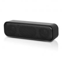 HK-5008 With 2 Subwoofers Music Player USB Powered Soundbar Desktop Speaker Wired Computer Sound Box for TV Desktop Laptop