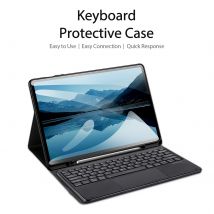 Custodia con tastiera Bluetooth DUX DUCIS per Samsung Tab S11 Ultra/S10FE Plus/S6 Lite/S7/S8/S9/A9 Plus, custodia protettiva per tastiera touch