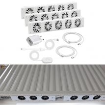 Radiator Fan For Smart Radiator Booster Extension Set Ventilator Fan Energy-efficient Fan Heater Heating Cooling System Parts