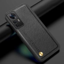 Luxus Leder Drahtlose Lade Gebaut-in Eisen Telefon Fall Für Xiaomi 15 14 14T Poco X7 X6 f6 Pro Abdeckung Fundas