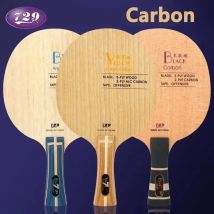Originale 729 Amicizia Giallo ALC Lama da ping pong 5 Legno 2 Arylate Carbonio Lama da ping pong professionale Blu ALC Offensive