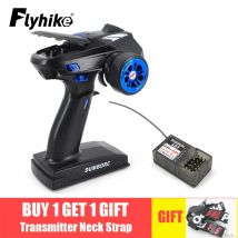 DumboRC X6 X4 X6P 2,4G 6CH Sender mit X6FG Gyro X6F Empfänger Fernbedienung für 1/10 1/8 Crawler Axial SCX10 D90 RC Auto Boot