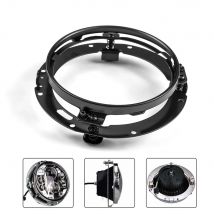 7 "Zoll LED Scheinwerfer Montage Halterung Runde Ring Scheinwerfer montieren Lampe Halter Halterungen Für Wrangler JK Suzuki Samurai Auto