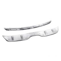 Edelstahl vorne und hinten Stoßschutz-gleiter-platte abdeckung fit Für CHR C-HR 2018 2019 2020 2021 auto styling