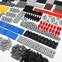 882PCS Blöcke High-Tech Technische Teile Pin Strahl Achse Stecker Panel Getriebe Auto Motorrad Bausteine Ziegel Kompatibel spielzeug
