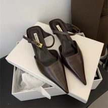 2025 mode Marke Schuhe Frauen Hausschuhe Spitz Dünne Low Heels Pumps für Party Kleid Schuhe Elegante Pumpen Flach Mujer