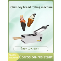 220V 110V Chimney Cake Oven Machine, Multifunctional Stainless Steel Bread Roll Ice Cream Cylinder Forming Machine