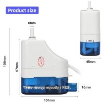 Pompa di condensa automatica ultra silenziosa 220V 24L/H 40L/H Pompe di sollevamento condensa RS-24C/40C 1-3P Drenaggio del condizionatore d'aria con gancio