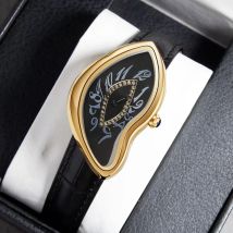 New Alien Twisted Design Alien-Inspired Men's Quartz Watch Vintage Irregular Women's Watch Niche Punk Style Y2K Gothic