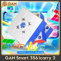 Gan 356 I Carry 2 giocattoli puzzle con cubo magnetico intelligente UV 3x3