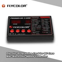 Flycolor Programing Card for RC Cars ESC Electronic Speed Controller Cars Program Card Flycolor Program Card RC Programing Card